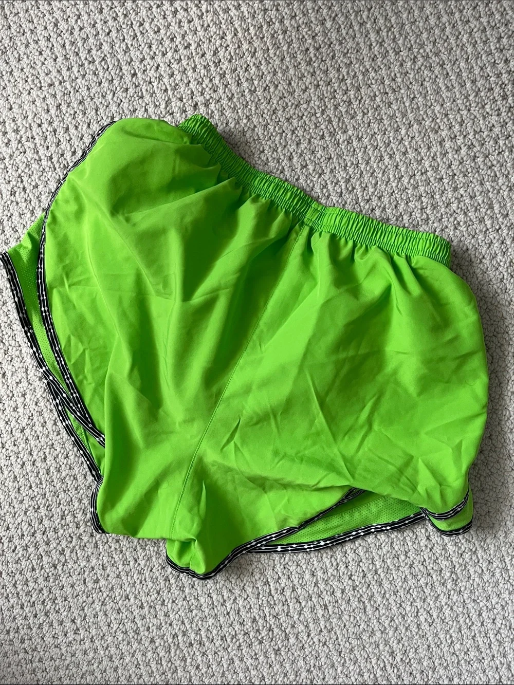 Nike Bright Lime Green Athletic Shorts M women’s run